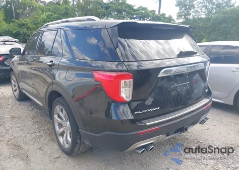 2020 Ford Explorer Platinum z USA, uszkodzony, nr VIN 1FM5K8HCXLGA34791